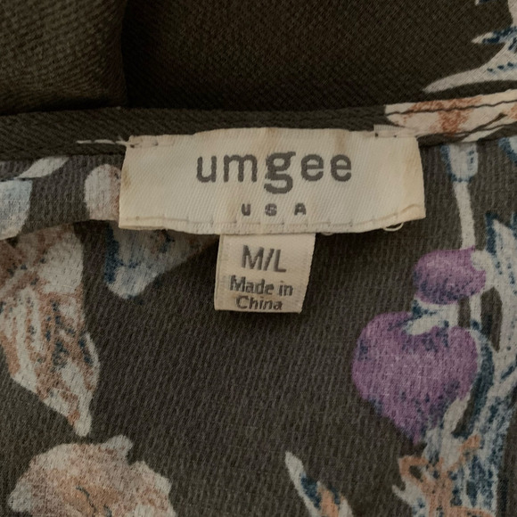 Umgee Fringe Cardigan Women's Size M/L ASO Alisa Fuller CMT Music City Peasant - Picture 4 of 7